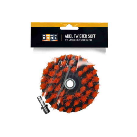 Perie rotunda moale, pentru textile ADBL Twister Soft, 100mm [1]