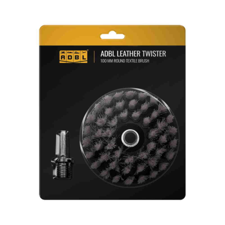 Perie rotunda pentru piele ADBL Leather Twister, 100mm [1]