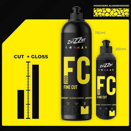 Polish finish ZviZZer FC 2000 Fine Cut Hologram Remover [2]