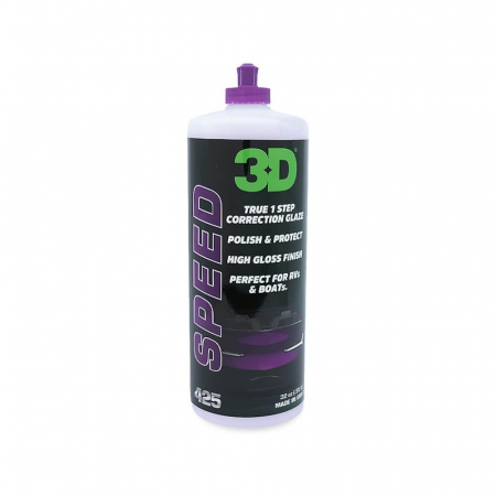 SPALARE SI INTRETINERE EXTERIOR AUTO - Polish-one-step-cu-protectie-3D-Speed-946ml-425OZ32