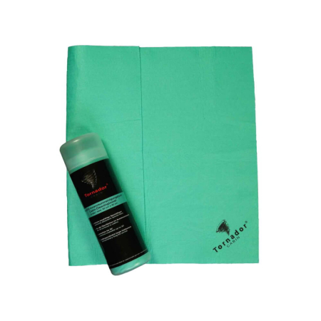 Accesorii curatare si intretinere plastic - Prosop interior verde Tornador Cabin Wipe For Car Interiors, 50X40cm