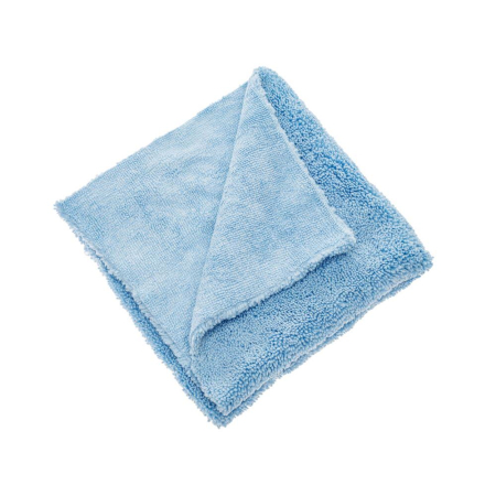 Lavete polish si ceara - Prosop-microfibra-profesional-taiat-cu-ultra-sunete-Koch-Chemie-albastru-40x40cm-999241