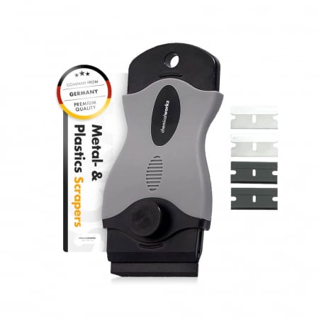 Altele - Racleta-curatare-adeziv-si-autocolant-ChemicalWorkz-Scraper-Set-metal-and-plastic-CW-SSPM