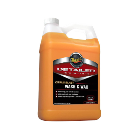 SPALARE - Sampon-auto-cu-protectie-Meguiars-Citrus-Blast-Wash-and-Wax-3.78L-D11301
