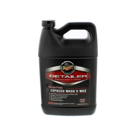 Solutii spalare auto - Sampon-auto-fara-limpezire-cu-ceara-Meguiars-Rinse-Free-Express-Wash-and-Wax-3.78L-D11501