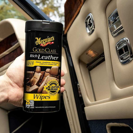 Servetele-curatare-si-hidratare-piele-Meguiars-Gold-Class-Rich-Leather-Wipes-25buc-G10900 [1]