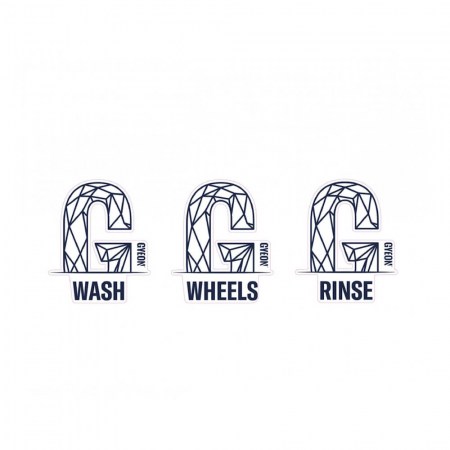 Altele - Set-autocolante-galeti-spalare-Gyeon-Wash-Bucket-Stickers-3buc-GWBS