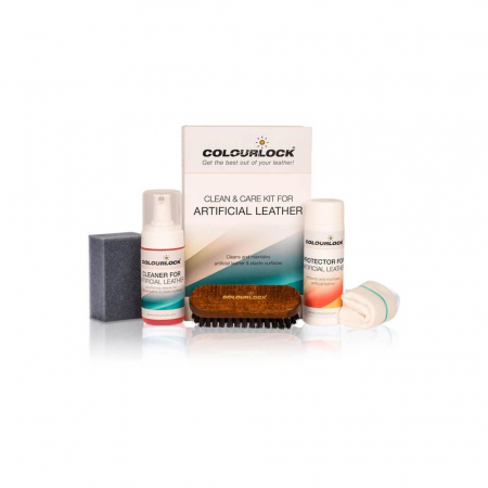 Solutii curatare plastic - Set-curatare-si-protectie-piele-artificiala-Colourlock-Artificial-Leather-Clean-and-Care-Set-125ml-150ml-20051