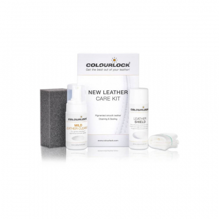 PIELE - Set-curatare-si-protectie-piele-Colourlock-New-Leather-Care-Kit-cu-Leather-Shield-125ml-150ml-11057