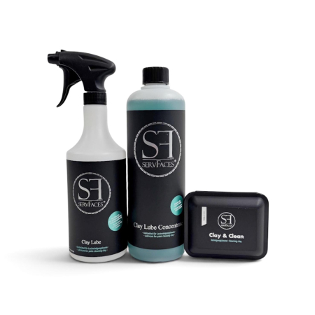 SPALARE SI INTRETINERE EXTERIOR AUTO - Set-decontaminare-auto-ServFaces