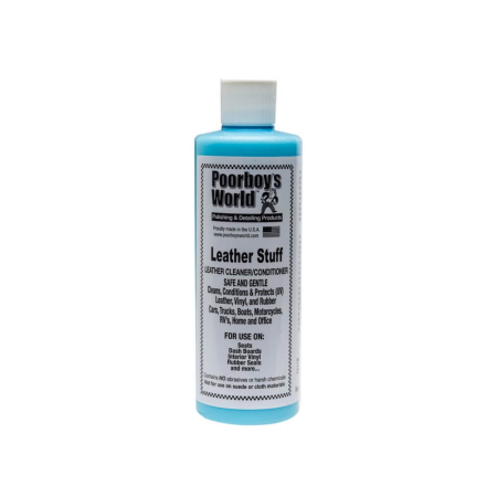 PIELE - Solutie curatare si hidratare piele Poorboy's World Leather Stuff, 473ml