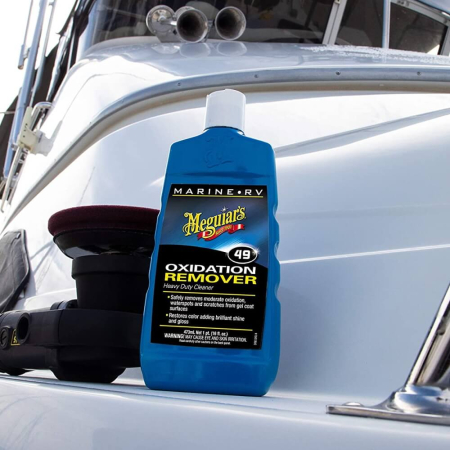Solutie curatare vopsea barci Meguiar's Marine RV Heavy Duty Oxidation Remover M49, 473ml [1]