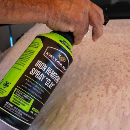 Solutie decontaminare chimica Meguiar's Iron-Removing Spray Clay, 946ml [2]