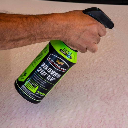 Solutie decontaminare chimica Meguiar's Iron-Removing Spray Clay, 946ml [3]