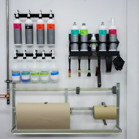 Suport-metalic-perete-pentru-sticle-si-pensule-Koch-Chemie-Bottle-Holder-negru-9998220 [2]
