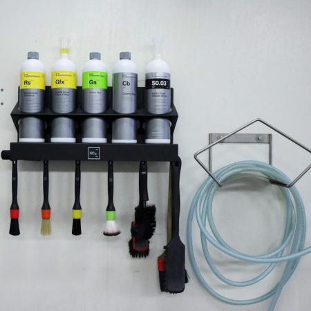 Suport-metalic-perete-pentru-sticle-si-pensule-Koch-Chemie-Bottle-Holder-negru-9998220 [3]