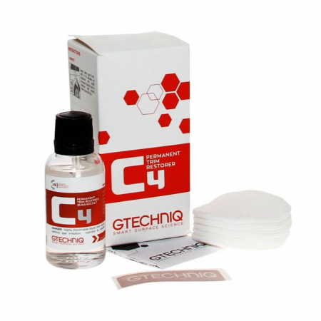 INTRETINERE SI PROTECTIE - Tratament-restaurare-plastic-exterior-Gtechniq-C4-Permanent-Trim-Restorer-30ml-C4 0.03