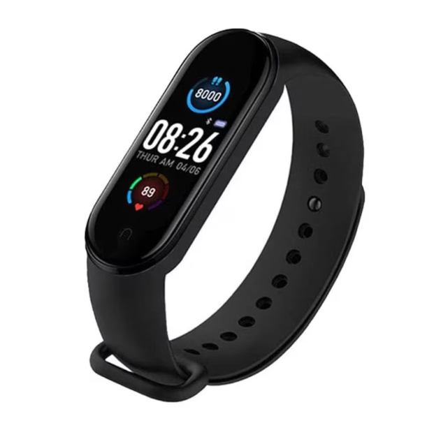 Bratara Fitness, Bluetooth 5.0, Ecran Color HD, Monitorizare ritm cardiac, Andowl M7 (CI-700) [4]