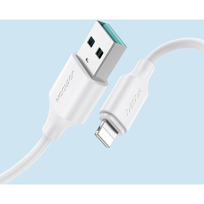 Cablu încărcare rapidă și transmitere de date, USB A to Lighting, 2,4A, 1m, JoyRoom, Alb [4]