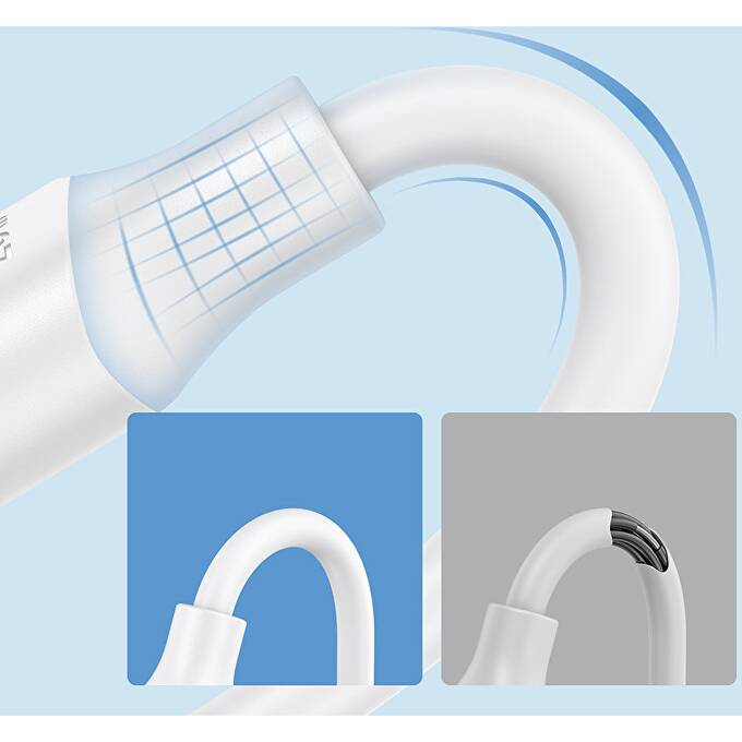 Cablu încărcare rapidă și transmitere de date, USB A to Lighting, 2,4A, 1m, JoyRoom, Alb [7]