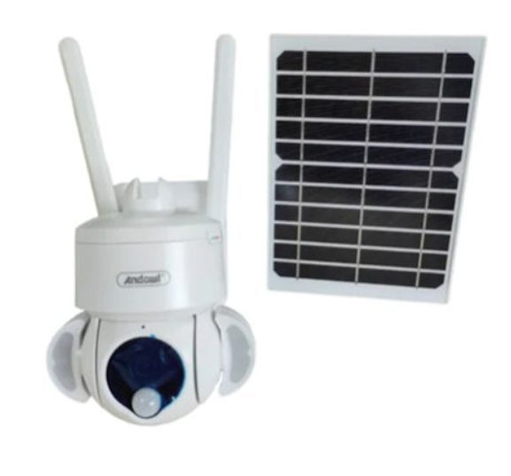 Camera de Supraveghere Exterior, Solara, 3MP, 128GB, WIFI+5G Sim, Andowl (Q-SX81) [2]