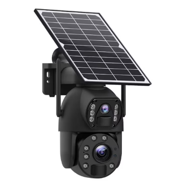 Cameră de Supraveghere Solară, 4K HD, WiFi cu Panou Solar, Andowl,  Model G99 (F599) [1]