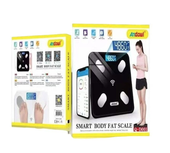 Cântar Bluetooth cu Analiză Corporală, 180 kg, Conectivitate Aplicație, Măsurători Precise, Andowl (Q-D001) [4]