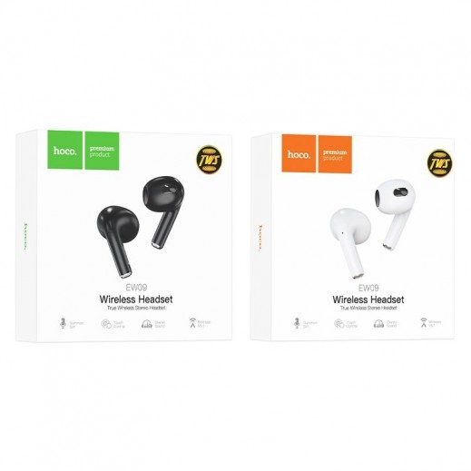Casti Wireless Hoco EW09, Raza de transmisie 10m, Bluetooth 5.1 TWS [9]
