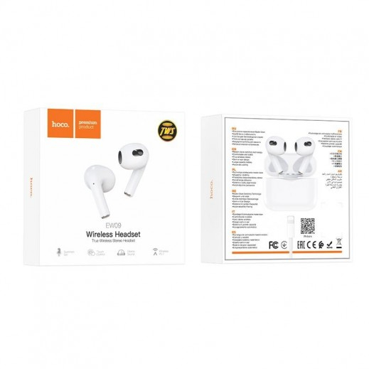 Casti Wireless Hoco EW09, Raza de transmisie 10m, Bluetooth 5.1 TWS [3]