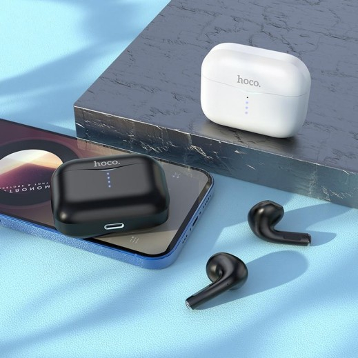 Casti Wireless Hoco EW09, Raza de transmisie 10m, Bluetooth 5.1 TWS [7]