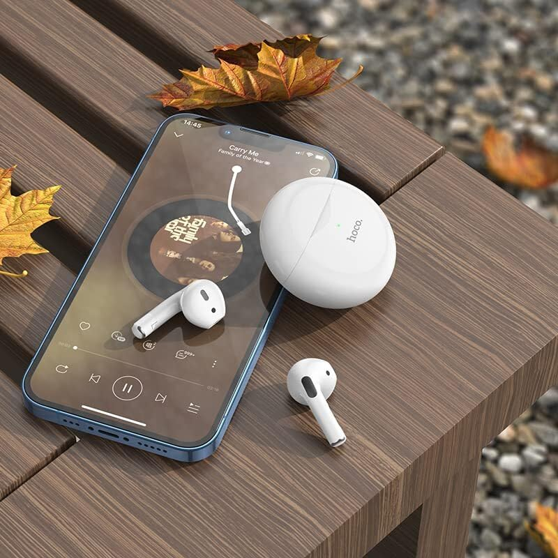 Casti Wireless, Hoco EW24, TWS, 200mAh, Bluetooth 5.3, Microfon [8]