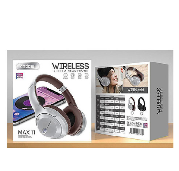 Căști Wireless Pliabile, Bluetooth 5.3, Microfon HD cu Anulare de Zgomot, Andowl MAX-11 [2]