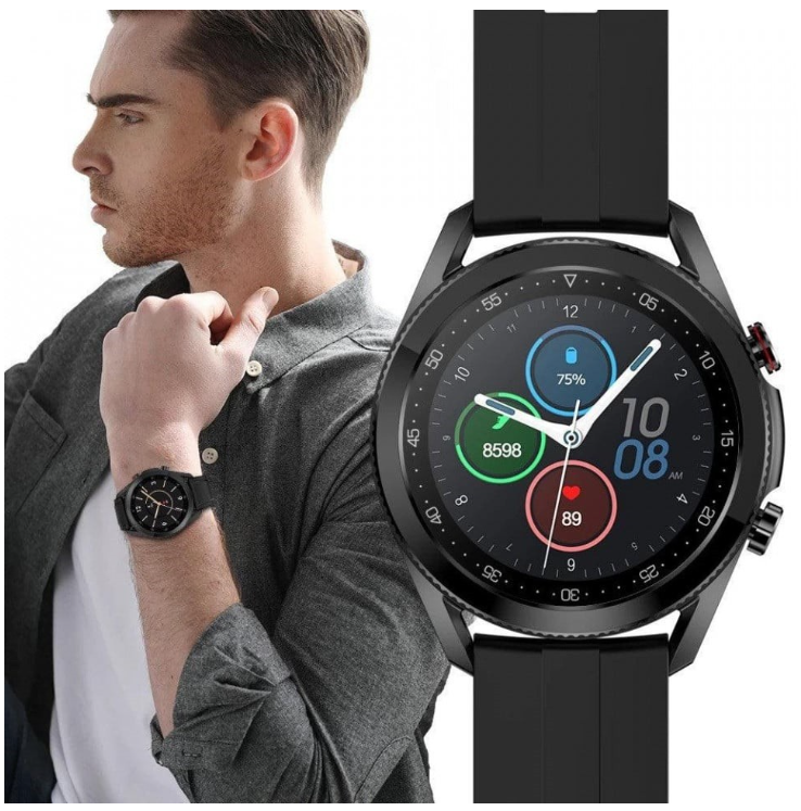 Ceas Smartwatch, Waterproof, Multisport, Apel Bluetooth 5.0, Andowl, (WATCHQ3) [2]