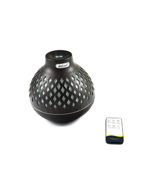 Difuzor Umidificator Aromaterapie Q-X13 cu RGB și Telecomandă, 400 ml, Timer, Design Compact și Silențios [3]