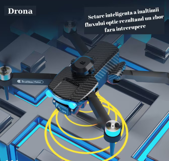 Drona profesionala GST08, Filmare 4K, HD, Evitare Inteligenta a Obstacolelor, Pliabila, Fotografiaza si Inregistreaza Pozitii Fixe si in Miscare, Andowl (GST08) [8]