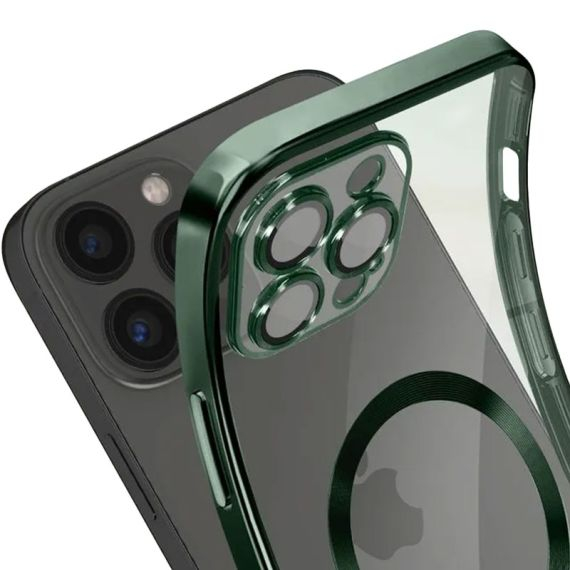 Husa iPhone 15 Pro Max, Plating, cu MagSafe, ElectroEdge (PM-150) [3]