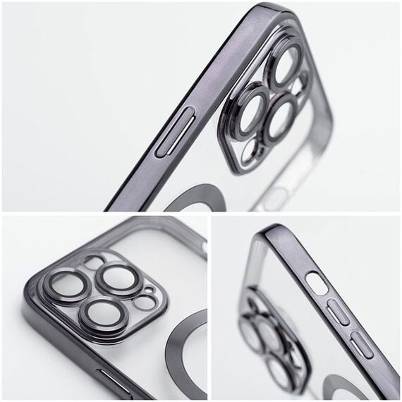 Husa Plating pentru iPhone 14, cu MagSafe, ElectroEdge, (ME-140) [3]