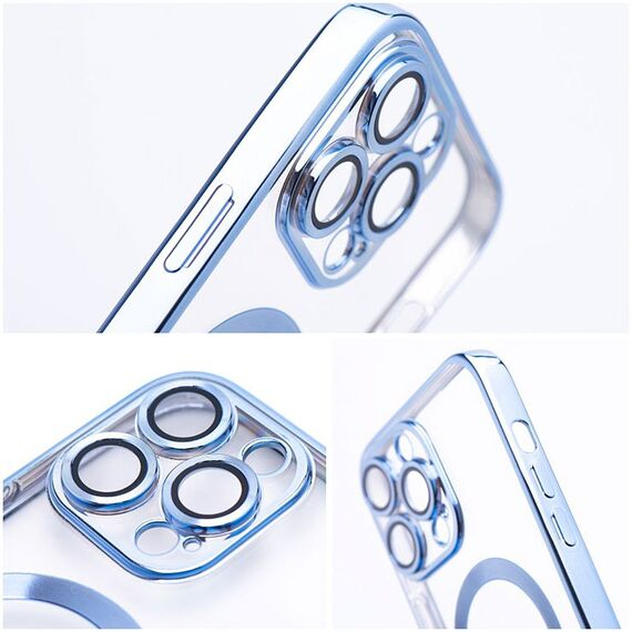 Husa Plating pentru iPhone 14, cu MagSafe, ElectroEdge, (ME-140) [4]