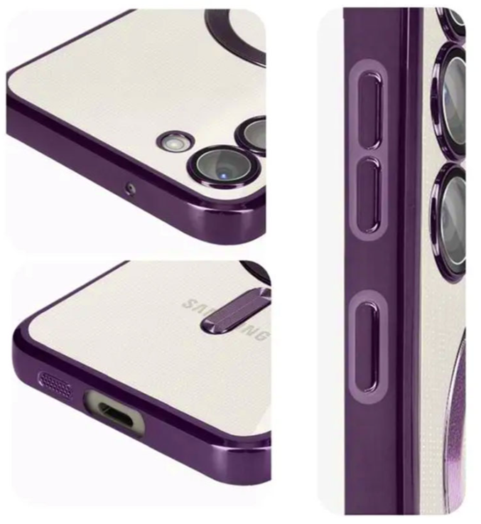Husa Samsung S24 Ultra, cu MagSafe, ElectroEdge, Plating, (SAMS24) [5]