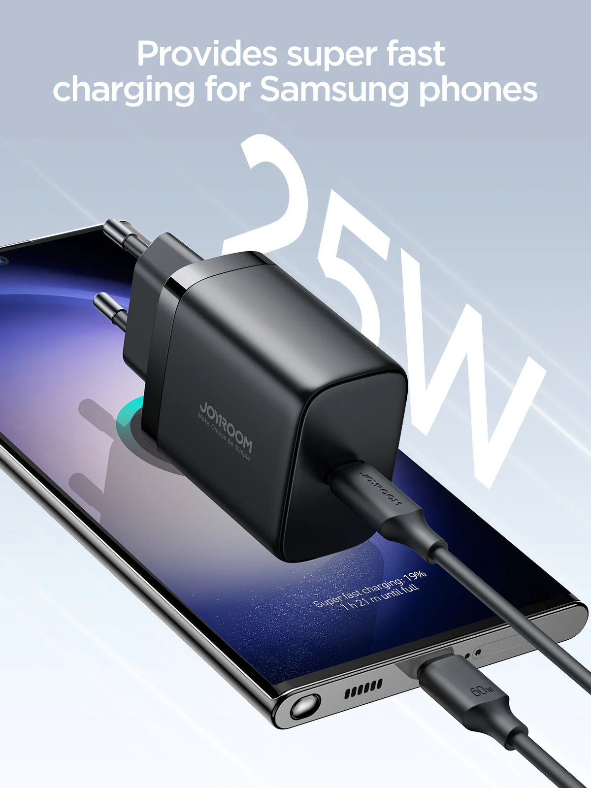 Încărcător rapid inteligent de perete JOYROOM JR-TCF11 25W Fast Charger EU [2]