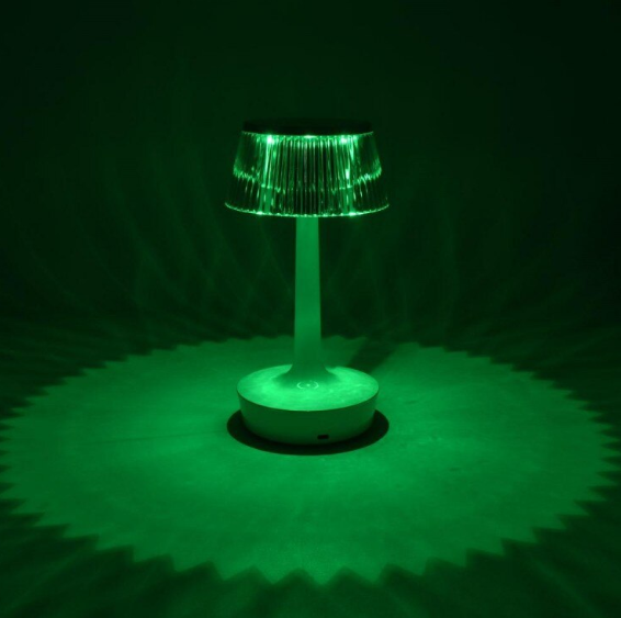 Lampă de Masă RGB cu Design Modern de Cristal, LED, Control prin Telecomandă, Andowl (Q-TL153) [2]