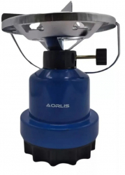 Mini aragaz portabil AO-78347 3300W pentru camping si drumetii, cu reglaj gaz si gratar metalic [2]