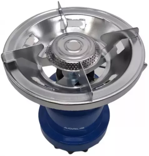 Mini aragaz portabil AO-78347 3300W pentru camping si drumetii, cu reglaj gaz si gratar metalic [6]