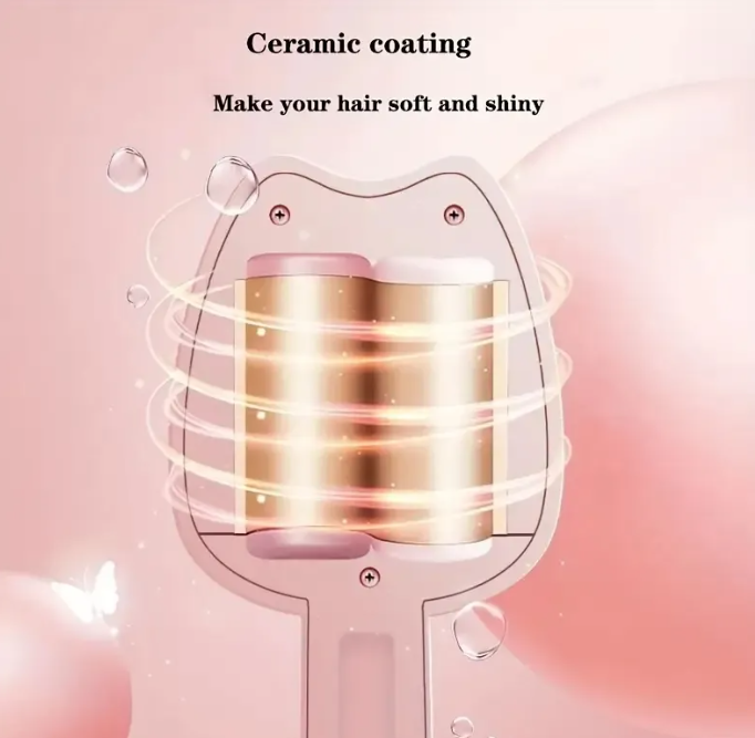 Ondulator Profesional Automat, Ceramică, Reglaj Temperatură, Funcție Egg Roll, Păr Uscat/Umed, Putere 100W+, Aorlis (AO-50027) [6]