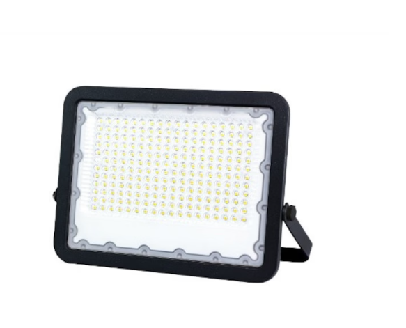 Proiector LED, cu Panou Solar si Telecomanda, Rezistent la Apa, 100W, IP65 (ZS56-013) [1]