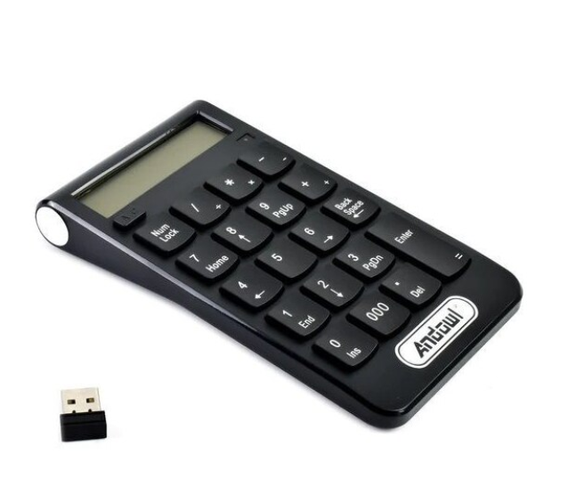 Tastatură Numerică, Extensie Wireless, USB 3.0, Ergonomică și Compactă, Andowl (QJP30) [2]