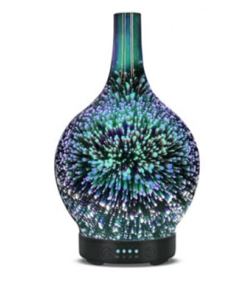 Umidificator si Difuzor de Aromaterapie, 120ml, cu Lumină RGB, Andowl (Q-XJ205) [2]