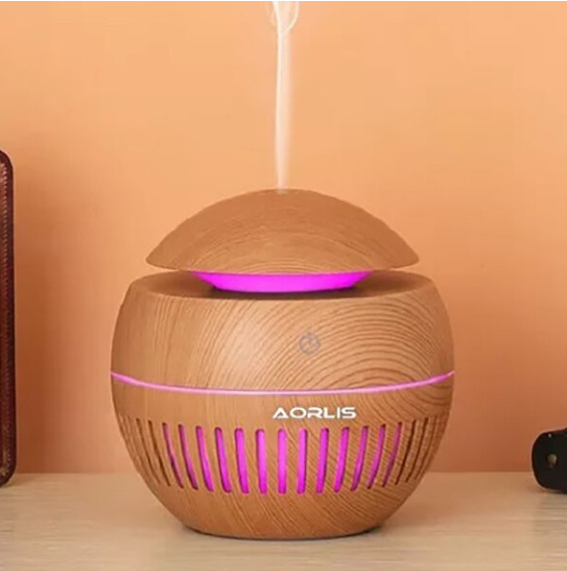 Umidificator Ultrasonic–Aparat de Aromaterapie cu LED RGB, Design Modern și Rezervor de 150ml (AORLIS-AO-50112) [3]