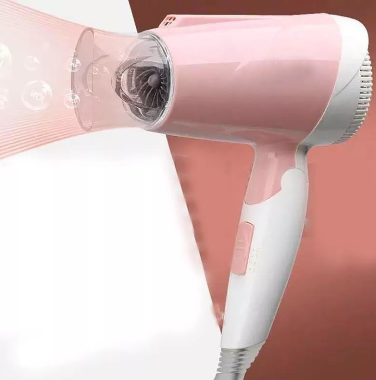 Uscător de Păr Pliabil 1800W, Ideal pentru Călătorii, 3 Trepte de Viteză, Protecție Termică, Compact și Ușor de Depozitat, Aorlis (AO-49968) [4]