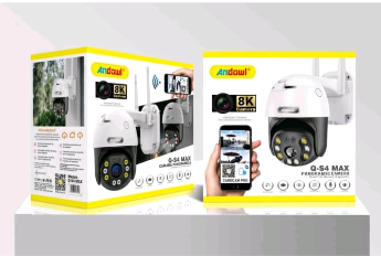 Camera Supraveghere, WiFi, Rotativa, Full HD 8K, Smart, Rezistenta la Apa, Vedere Nocturna, Andowl (Q S4 MAX) [3]